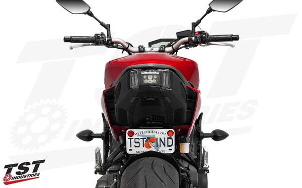 TST Elite-1 Low Mount Fender Eliminator for Yamaha FZ-09 / MT-09 2017-2020 - Image 8