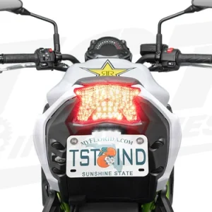 TST Programmable and Sequential LED Integrated Tail Light for Kawasaki Ninja 650 2020+ / Z650 2020-2025