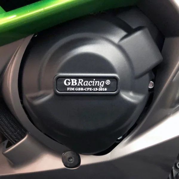 GB RACING Kawasaki Secondary Engine Cover: Set - STOCK - Image 3