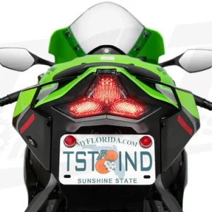 TST Programmable and Sequential LED Integrated Tail Light for Kawasaki ZX-10R 2021-2025