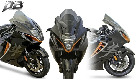 ZERO GRAVITY SERIES Double Bubble WINDSCREEN SUZUKI HAYABUSA 1300 2022-2025