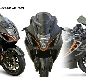 ZERO GRAVITY SERIES M1 Double Bubble (A2) WINDSCREEN SUZUKI HAYABUSA 1300 2022-2025