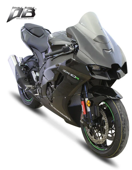 ZERO GRAVITY SERIES Double Bubble WINDSCREEN KAWASAKI ZX-10R / RR / ABS 2021-2026