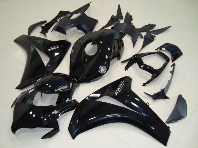 Honda CBR1000RR 2008-2011 Glossy Black ABS Fairings | Motovation Frgs