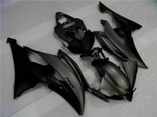 Yamaha YZF R6 2008-2016 Matte Black ABS Fairings | Motovation Frgs - Image 3