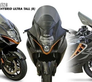 ZERO GRAVITY SERIES Ultra Tall Sport Touring (B) WINDSCREEN SUZUKI HAYABUSA1300 2022-2025