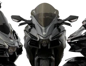 ZERO GRAVITY SERIES Double Bubble WINDSCREEN KAWASAKI Ninja H2 SX SE 2018-22 Non-AHB "Auto High Beam"