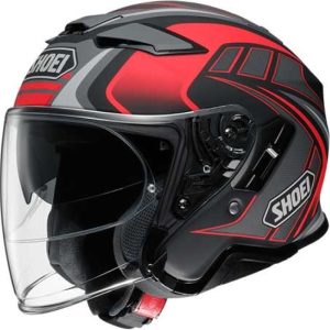 SHOEI [Limited Stock] J-CRUISE2 AGLERO TC-1 RED/BLACK Jet Helmet