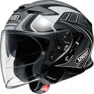 SHOEI [Limited Stock] J-CRUISE2 AGLERO TC-5 WHITE/BLACK Jet Helmet