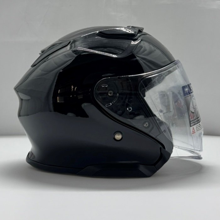 SHOEI J-CRUISE3 Pearl Black Jet Helmet - Image 2