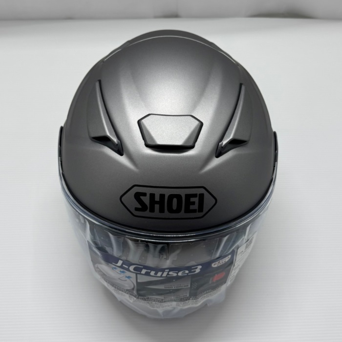 SHOEI J-CRUISE3 Matte Deep Gray Jet Helmet - Image 4