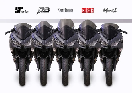 ZERO GRAVITY SERIES Corsa WINDSCREEN KAWASAKI Ninja 400 2018-2024 - Image 3