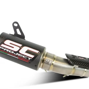 SC-PROJECT - CR-T Slip-on Silencer & Full Titanium Link Pipe (Compatible with OEM Catalyzer) NINJA ZX-6R 636 '19-26
