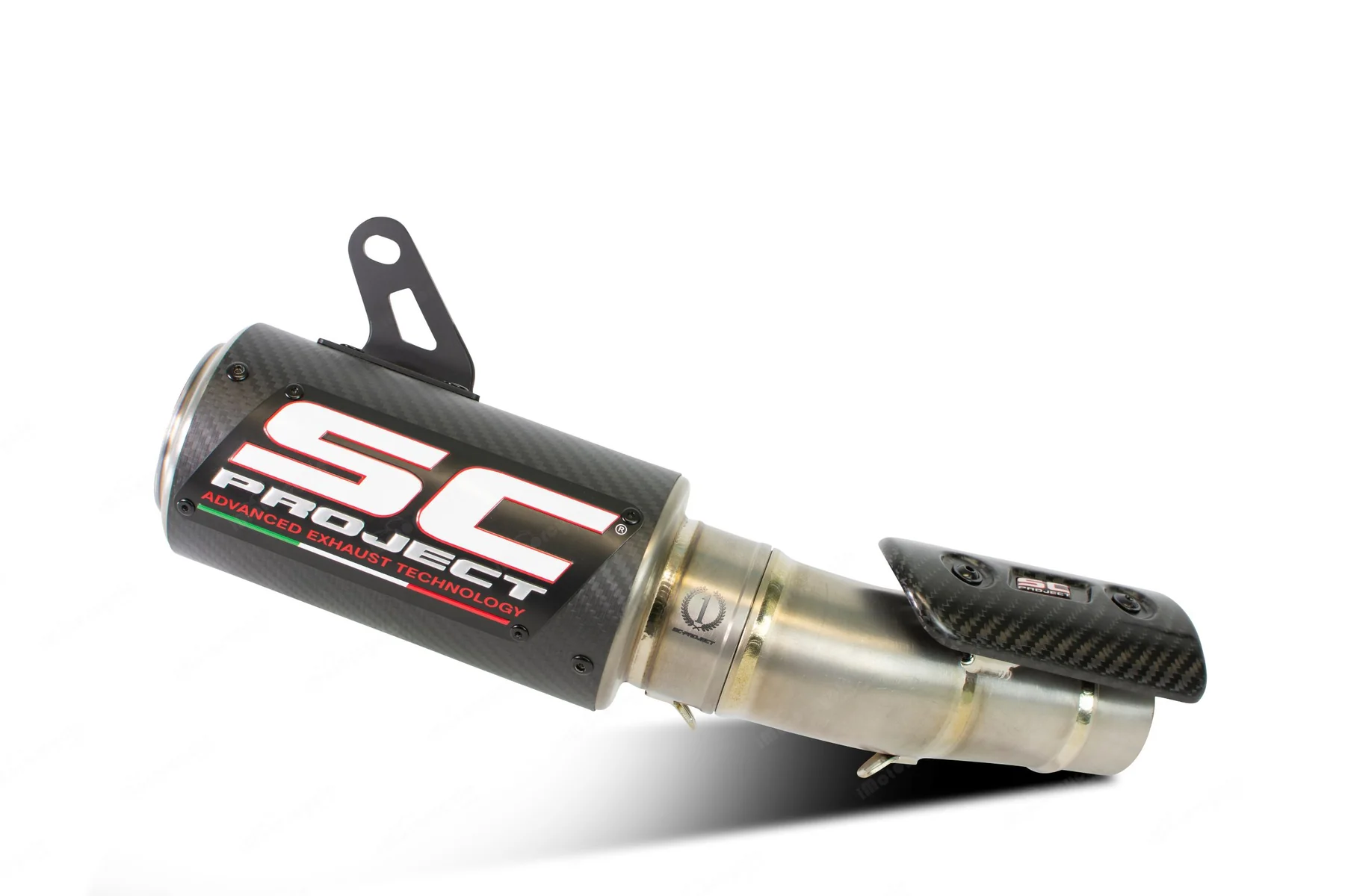 SC-PROJECT - CR-T Slip-on Silencer & Full Titanium Link Pipe (Compatible with OEM Catalyzer) NINJA ZX-6R 636 '19-26