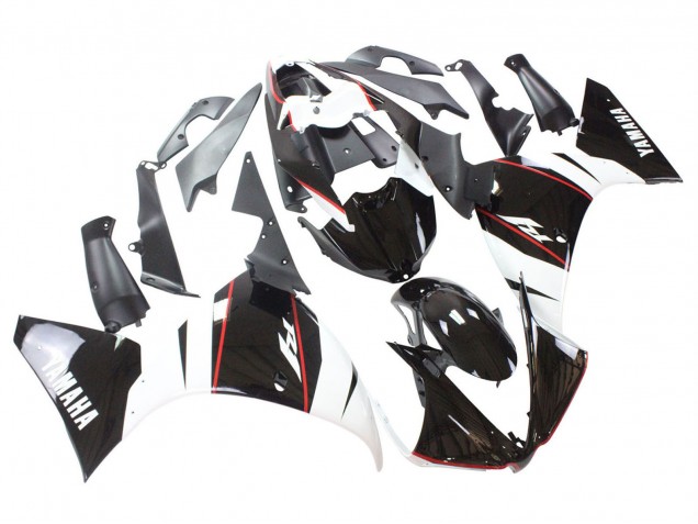 Yamaha YZF R1 2012-2014 White Red Glossy Black ABS Fairings | Motovation Frgs - Image 2