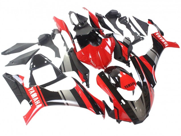 Yamaha YZF R1 2015-2019 Red Black Silver ABS Fairings | Motovation Frgs (Copy) - Image 2