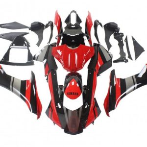 Yamaha YZF R1 2015-2019 Red Black Silver ABS Fairings | Motovation Frgs (Copy)