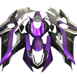 Yamaha YZF R6 2017-2025 Silver Purple Glossy  ABS Fairings | Motovation Frgs