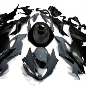 Kawasaki Ninja ZX6R 2019-2022 Matte Black Nardo Grey ABS Fairings | Motovation Frgs