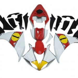 Yamaha YZF R1 2009-2011 White Red Yellow Black  ABS Fairings | Motovation Frgs
