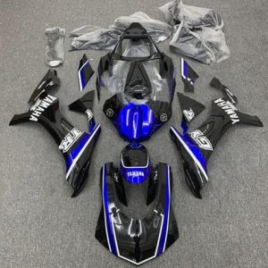 Yamaha YZF R1 2015-2019Blue White Black GYTR ABS Fairings | Motovation Frgs