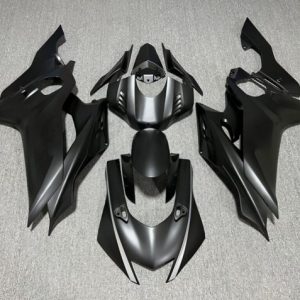 Yamaha R6 2017-2025 Matte Black ABS Fairings | Motovation Frgs