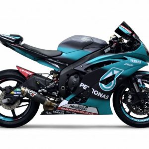 Yamaha YZF R6 2008-2016 Light Green White Black Petronas ABS Fairings | Motovation Frgs