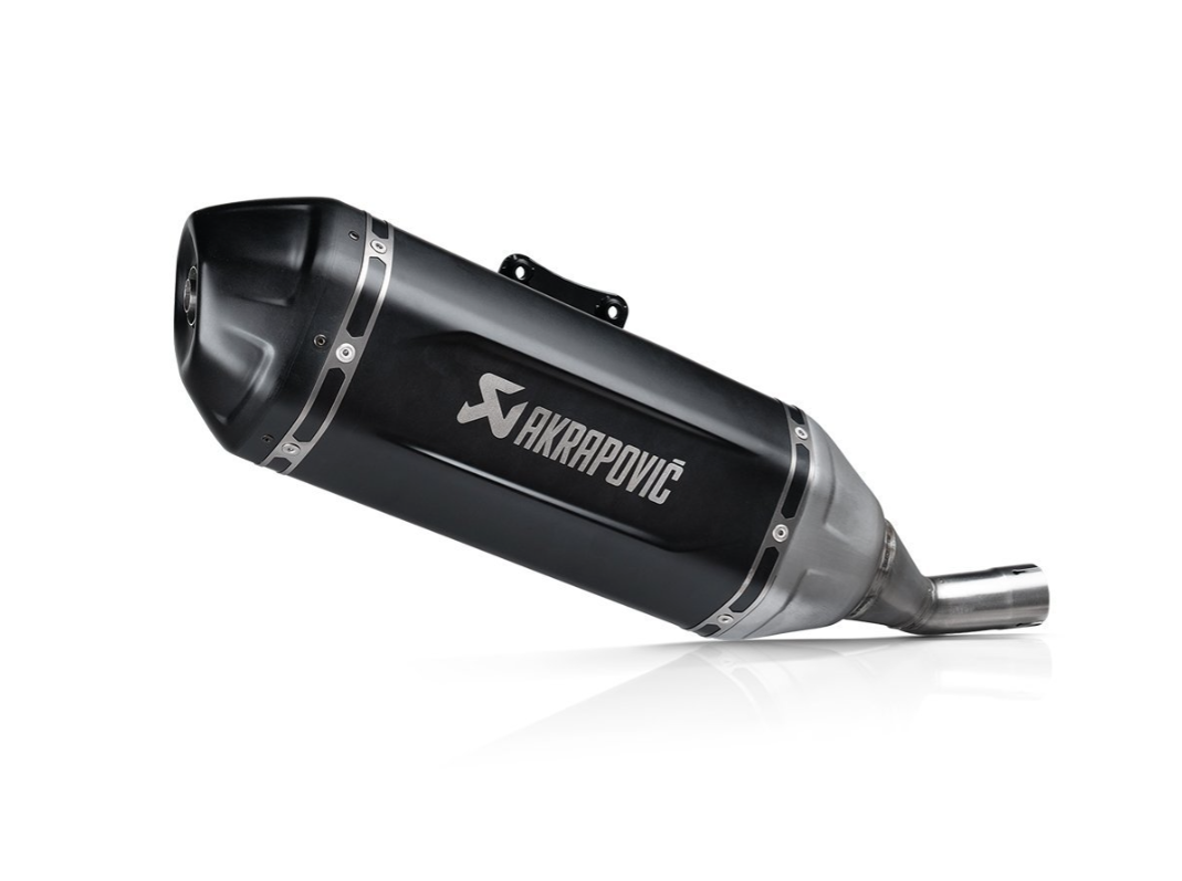 AKRAPOVIC STAINLESS STEEL SILENCER PIAGGIO VESPA PRIMAVERA 125 / S / TOURING / SPRINT 2024-2026 - Slip on