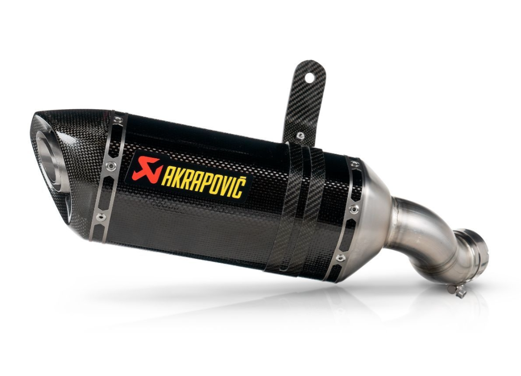 AKRAPOVIC CARBON SILENCER KAWASAKI Z 900 2025-2026 APPROVED - Slip on