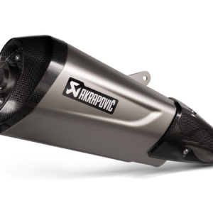 AKRAPOVIC STAINLESS STEEL SILENCER VESPA GTS 300 2021-2024 - Slip on