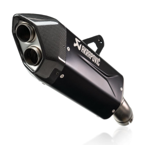 AKRAPOVIC BLACK TITANIUM SILENCER APPROVED BMW R 1300 R / RS 2025 - Slip on
