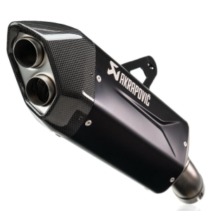 AKRAPOVIC BLACK TITANIUM SILENCER APPROVED BMW R 1300 GS / ADV 2023-2025 - Slip on
