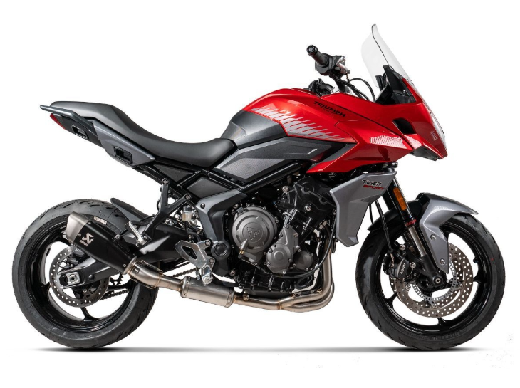 AKRAPOVIC NOT APPROVED TITANIUM FULL EXHAUST SYSTEM TRIUMPH TRIDENT 660 2021-2026 - Full System - Image 2