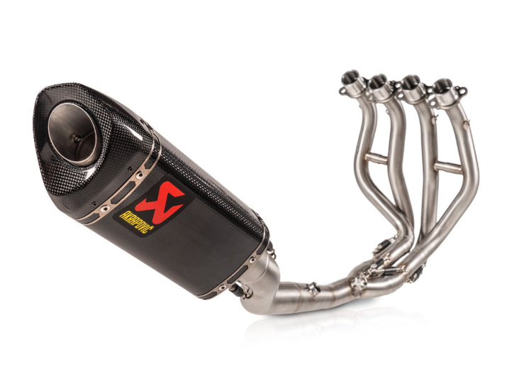 AKRAPOVIC RACING CARBON COMPLETE EXHAUST SYSTEM KAWASAKI NINJA ZX-25RR 2023-2026 - Full System