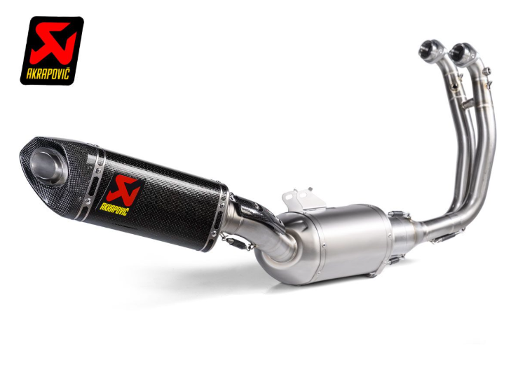 AKRAPOVIC CARBON COMPLETE EXHAUST APPROVED APRILIA RS 660 2021-2024 - Full System
