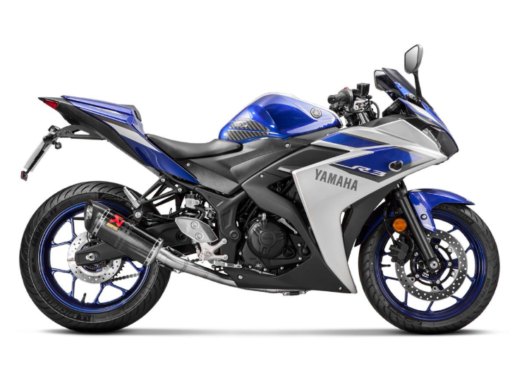 COMPLETE EXHAUST AKRAPOVIC CARBON YAMAHA R25 2014-2024 RACING - Full System - Image 2