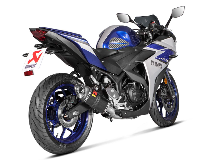 COMPLETE EXHAUST AKRAPOVIC CARBON YAMAHA R25 2014-2024 RACING - Full System - Image 3