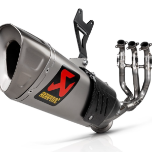 AKRAPOVIC TITANIUM EVOLUTION COMPLETE EXHAUST SYSTEM TRIUMPH DAYTONA 765 2025 - Full System