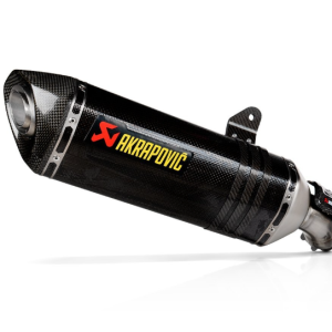 AKRAPOVIC EXHAUST SLIP ON BLACK CARBON SILENCER KAWASAKI Z 1100 2025-2026 - Slip on