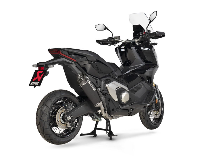 AKRAPOVIC BLACK TITANIUM SILENCER HONDA X-ADV 750 2017-2024 - Slip on - Image 3