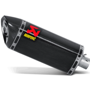 EXHAUST SILENCER AKRAPOVIC ESAGONALE CARBON YAMAHA R6 08-09 APPROVED - Slip on