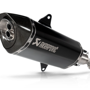 AKRAPOVIC BLACK TITANIUM EXHAUST SILENCER ITALJET DRAGSTER 300 2024 - Slip on