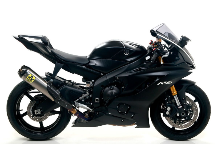 ARROW COMPETITION WSS REPLICA TITANIUM COMPLETE EXHAUST SYSTEM YAMAHA R6 2017-2021 - Full System