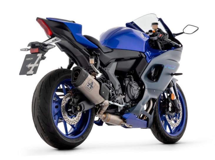 ARROW RACING COMPETITION TITANIUM FULL SYSTEM YAMAHA R7 2021-2023 - Full System - Image 3