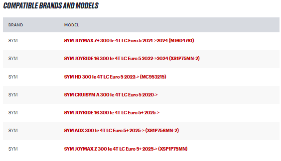 MULTIVAR 2000 variator SYM HD 300 ie 4T LC euro 5 2022-> (MC953215) - Image 2