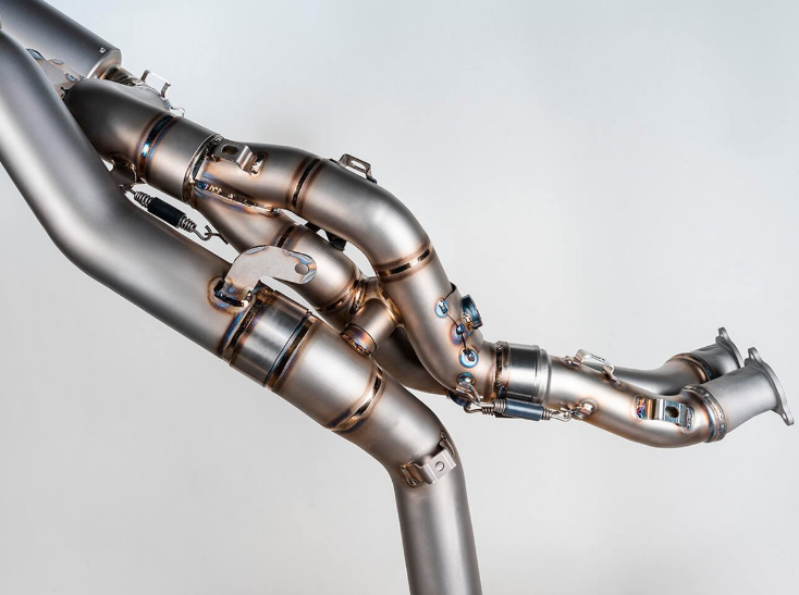 SPARK COMPLETE RACING DYNO TITANIUM SPARK EXHAUST DUCATI PANIGALE V4 / S 2025 - Image 3