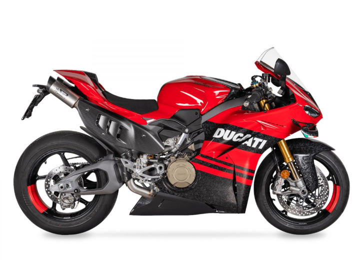 SPARK COMPLETE RACING DYNO TITANIUM SPARK EXHAUST DUCATI PANIGALE V4 / S 2025 - Image 5