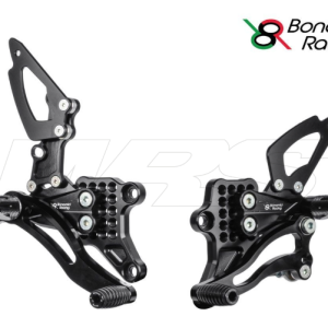 BONAMICI RACING ADJUSTABLE REARSETS FOOTPEGS YAMAHA R3/R25 2015-2025