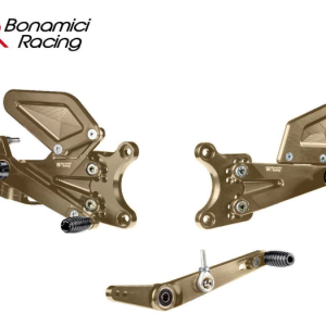BONAMICI RACING ADJUSTABLE REARSETS FOOTPEGS YAMAHA R6 2017-2024