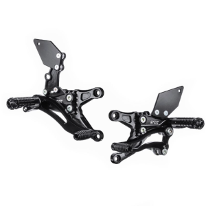 BONAMICI RACING ADJUSTABLE REAR SETS KIT KAWASAKI ZX-6R 2020-2025